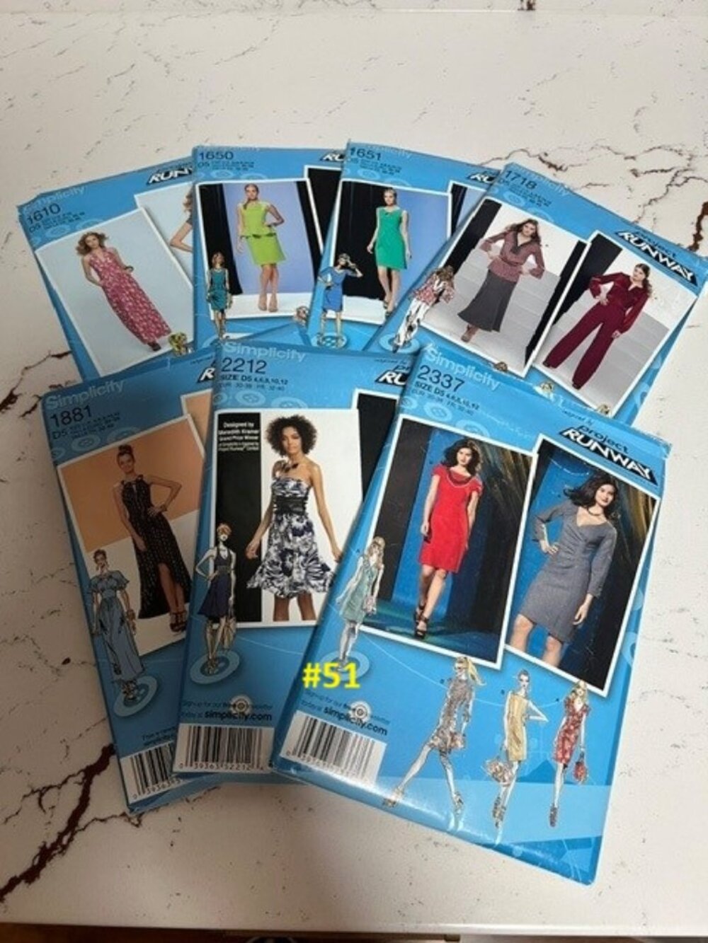Older Project Runway Sewing Pattern Bundle.